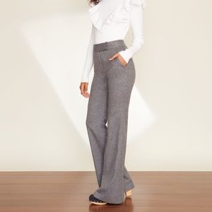 Veronica Beard Lebone Brushed Wool Pant
